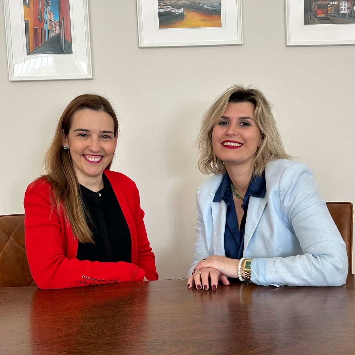 Fundadoras Raquel Lusquiños& Catarina Leite